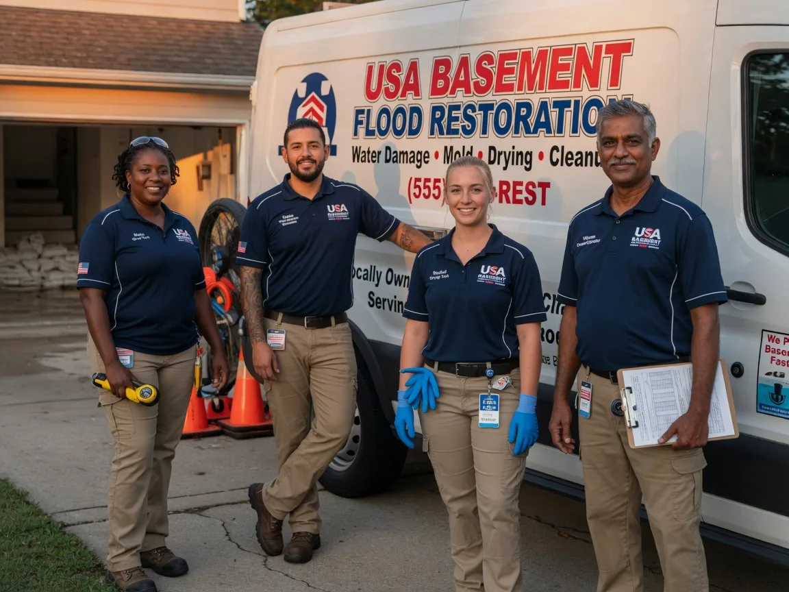 Basement Flood Cleanup company in Marquette, KS